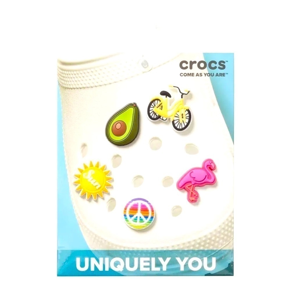 💥2/$10 Crocs uniquely you jibbitz set NEW